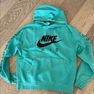 Nike Turquoise Just Do It Hoodie